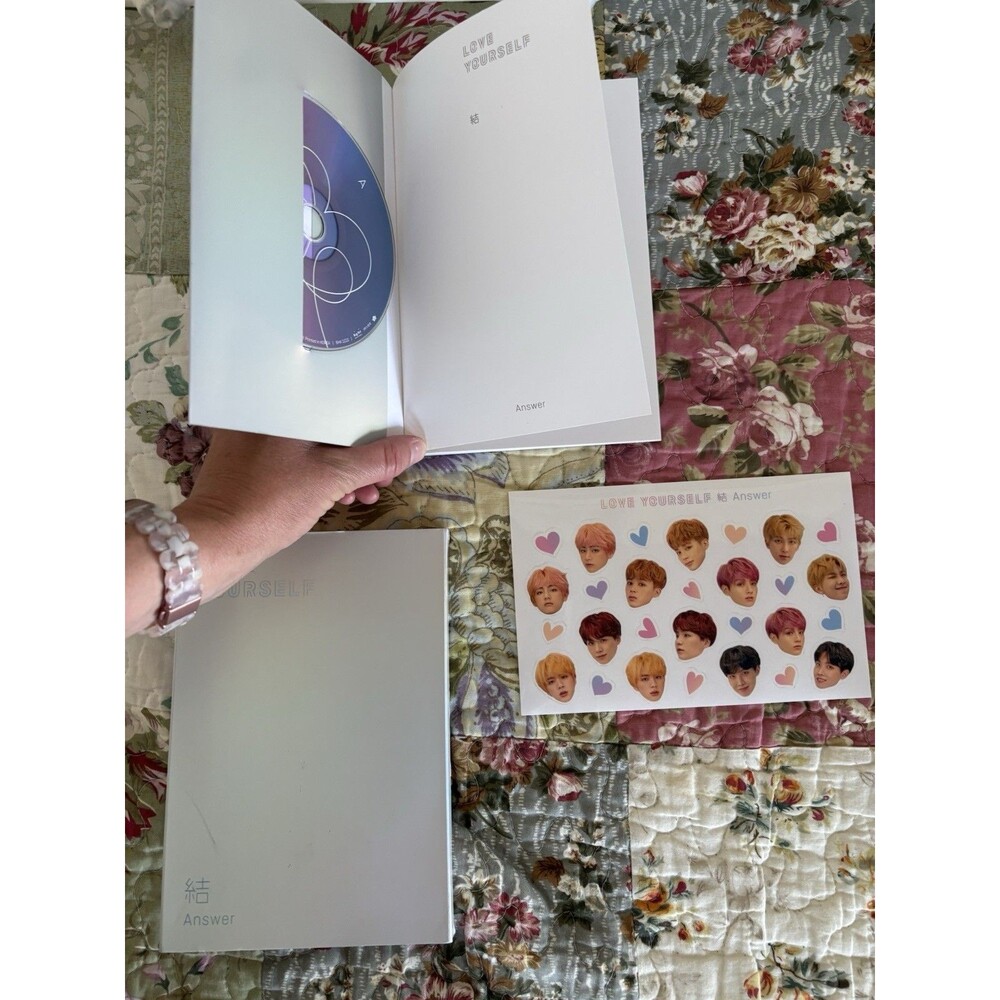 LOve yourself BTS Album With Stickers And Extras